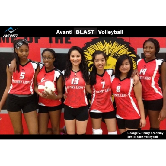 Blast Custom Basketball Uniform with unlimited colors and designs.