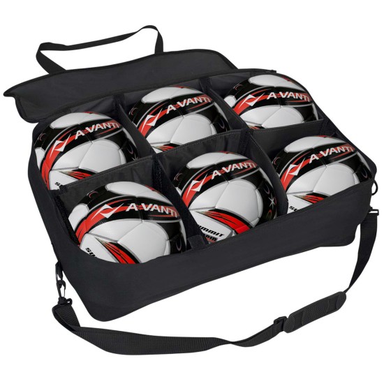 Match Ball Bag with durable polyester and ventilated mesh panel.