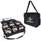 Match Ball Bag with durable polyester and ventilated mesh panel.