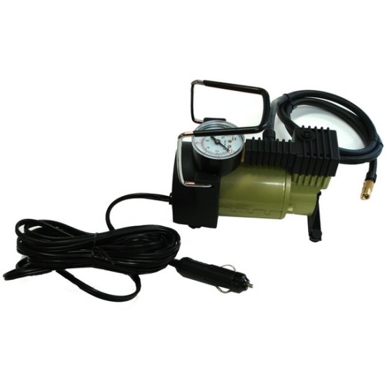 Battery Air Inflator with rechargeable battery.