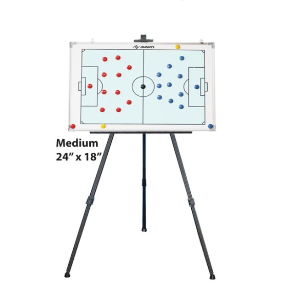 Soccer Field Board-Medium with dry-erase surface and marker.