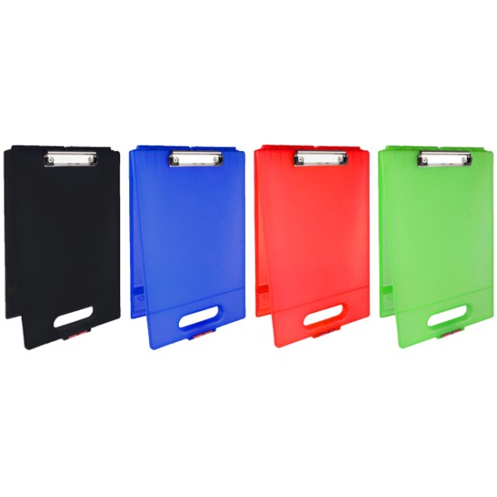 Clip Case Coaching Clip Board with dry-erase surface and secure clip.