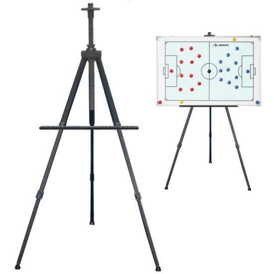 Mini Tri-Pod for Soccer Boards providing stable support.
