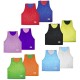 Reversible Vest with two different colors made from durable mesh fabric.