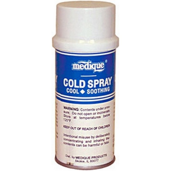 Cold Spray providing instant relief for minor injuries.