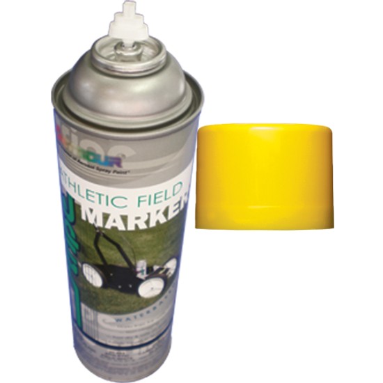 Field Marking 18oz Can Yellow providing bright and durable field markings.