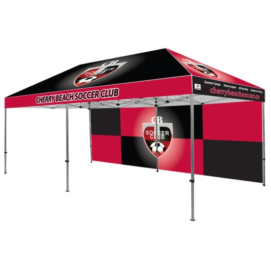 Aluminum Canopy Custom 20 x 10 for versatile outdoor events