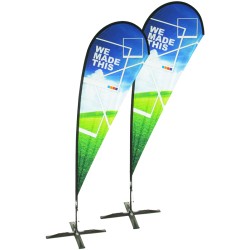 Tear Drop Style Flags (2)