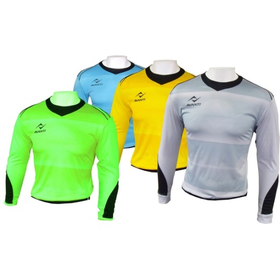 High-quality Stinger Goal Keeper Jersey with extended elbow padding and sublimation pattern.