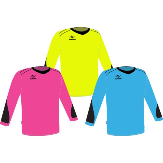 High-quality Impulse Goal Keeper Jersey with padded elbows for enhanced protection.