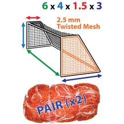 6 x 4 (x1.5 x 3) 2mm Twisted Nets
