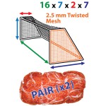 16 x 7 (x 2 x 7) 2.5mm Twisted Nets