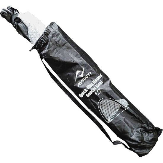 Fold-Up Soccer Goals 6 Ft Pair