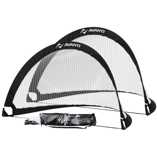 Fold-Up Soccer Goals 6 Ft Pair