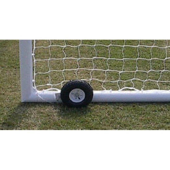 High-quality fixed wheels for field hockey goals, enhancing mobility and ease of transport.