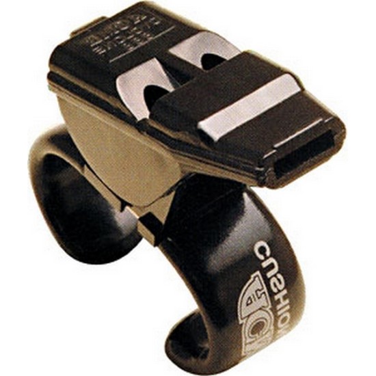 Acme Tornado 2000 Whistle with Finger Grip in Black