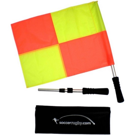 Telescopic Assistant Referee Flags with Deluxe Case